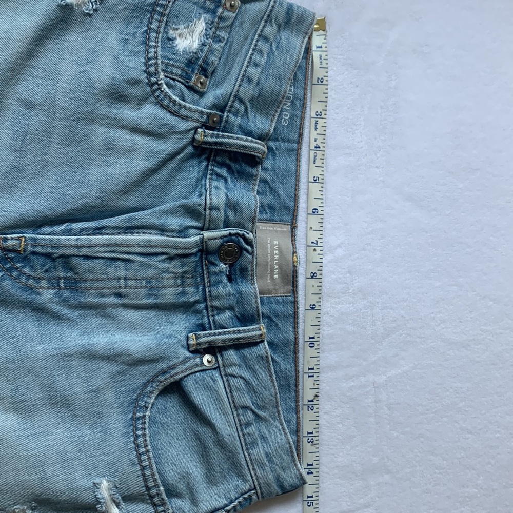 Everlane The Edition 03 Deconstructed Jean Shorts - Picture 6 of 7
